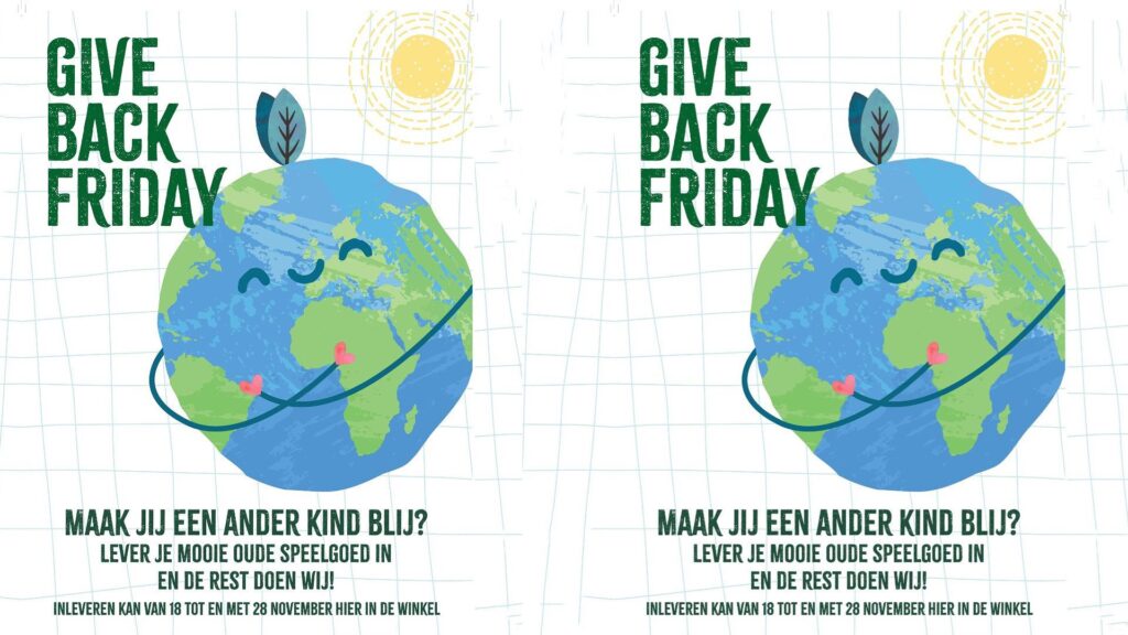 Give Back Friday: positief tegengeluid Black Friday