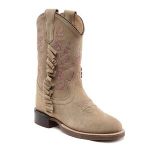 Bootstock boots ruffle sandflower