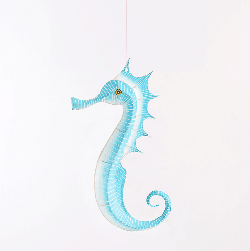 Petit Pan decoratie zeepaard turquoise