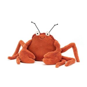 Jellycat knuffel crispin crab small