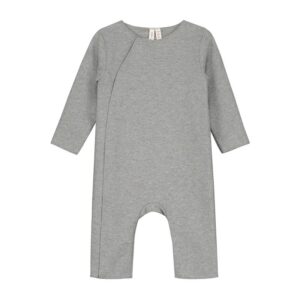 newborn jumpsuit grey melange