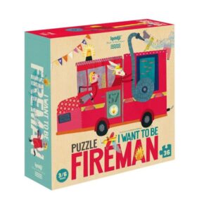 Londji puzzel to be a fireman