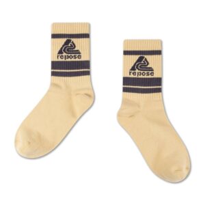 Repose AMS sporty sokken nude logo