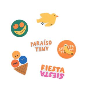 Tinycottons stickers paraiso - set 6 stuks