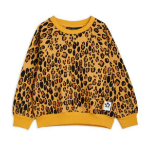 Mini Rodini sweater leopard.