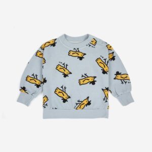 Bobo Choses sweater mr. Birdie all over