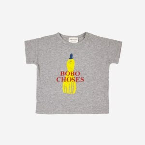 Bobo Choses t-shirt yellow squid.