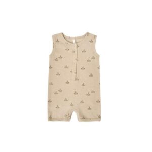 Quincy Mae summersuit henley rib boat.