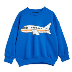 Mini Rodini sweater airplane
