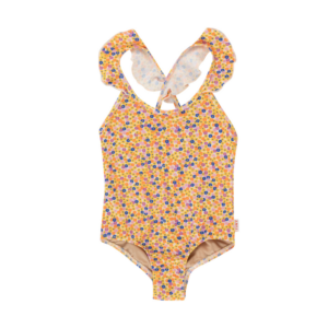 Tinycottons swimsuit flowers multicolor
