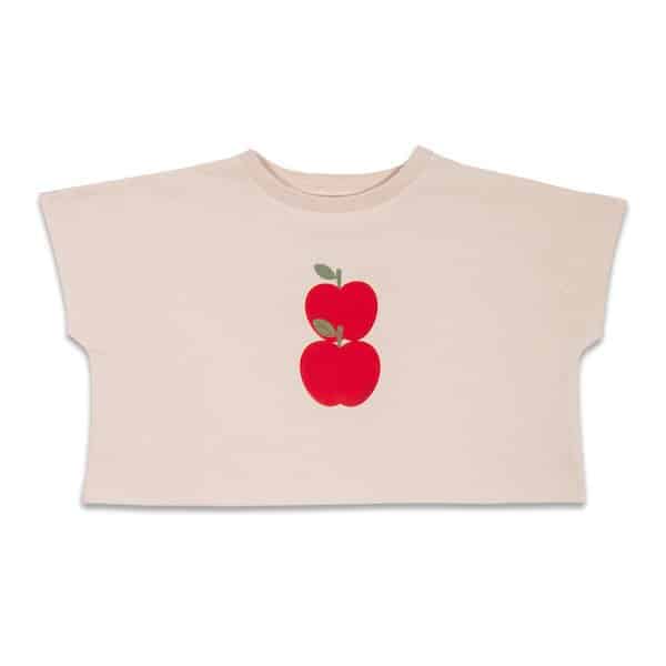 Petit Blush t-shirt apple white smoke