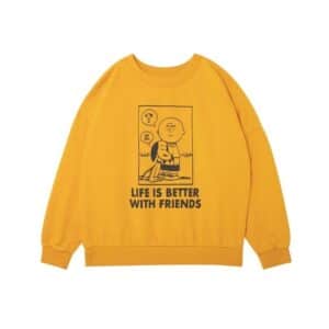 The Campamento oversized sweater Snoopy and
