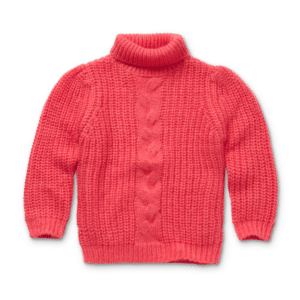 Sproet & Sprout sweater knit raspberry pink