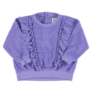 Piupiuchick sweater purple frills