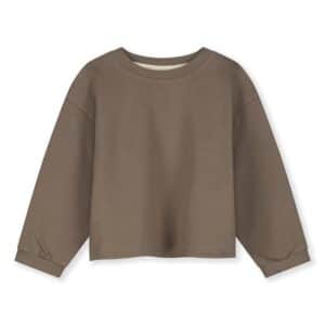 Gray Label cropped sweatshirt brownie