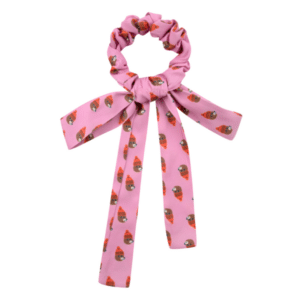 Tinycottons scrunchie bear pink