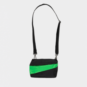 Susan Bijl bum bag black & greenscreen maat S