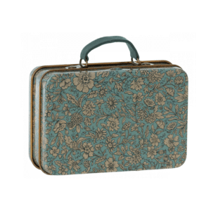 Maileg koffertje - suitcase blossom blue