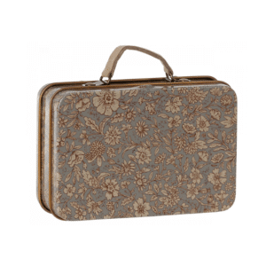 Maileg koffertje - suitcase blossom grey