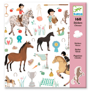 Djeco stickers paarden