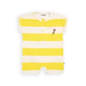 CarlijnQ jumpsuit yellow stripes