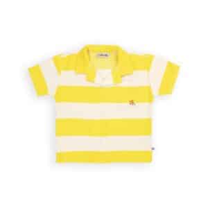 CarlijnQ loose fit blouse stripes yellow
