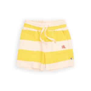 CarlijnQ short loose fit stripes yellow