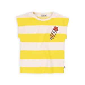 CarlijnQ t-shirt stripes yellow