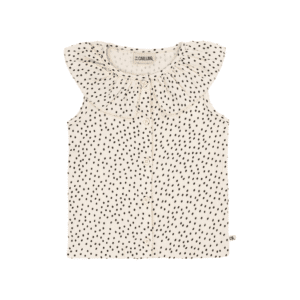 CarlijnQ blouse muslin mini dots