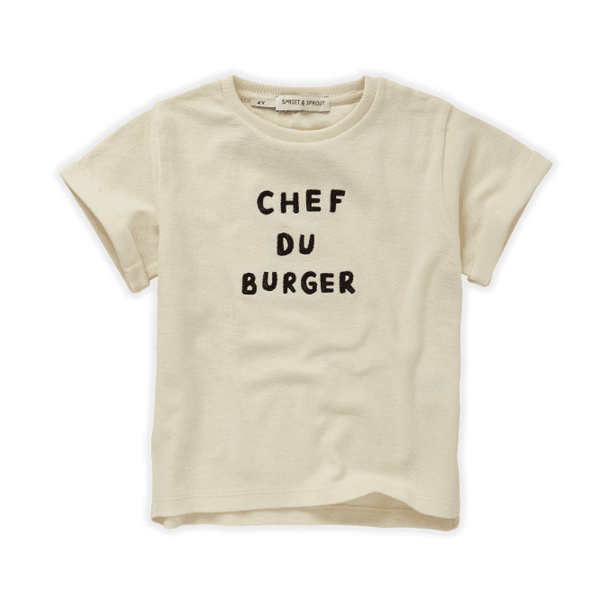 Sproet & Sprout terry shirt chef du burger
