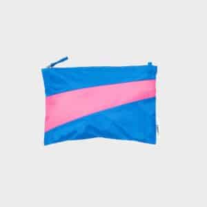Susan Bijl pouch wave & pink - maat M