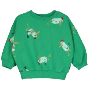 Lotiekids trui seagull green