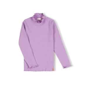Nixnut longsleeve meis purple stripe
