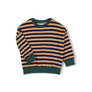 Nixnut sweater rel navy stripe