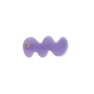 Repose AMS wavy hair clip violet lavender