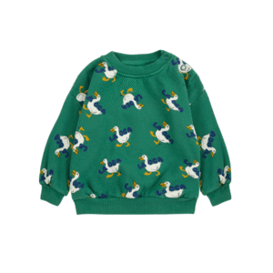 Bobo Choses baby sweater la oca all over