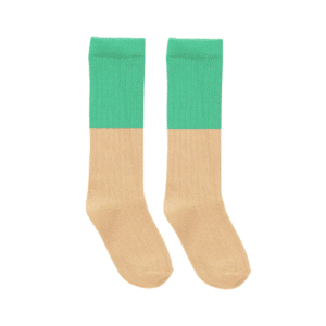 Sproet & Sprout sokken colourblock vivid green