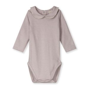 Gray Label romper collar - berry cream
