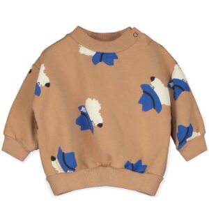 Lotiekids baby sweater dogs toasted