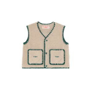 Tinycottons bodywarmer dark vanilla