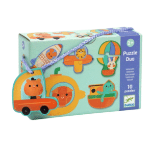 Djeco puzzel duo - voertuigen