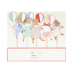 Meri meri taarttoppers dierenvrienden