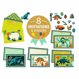Djeco uitnodigingen - dino's